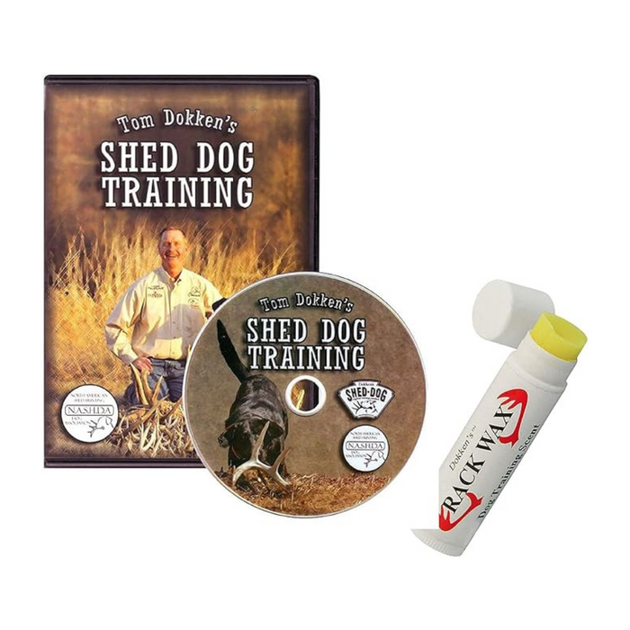 Dokken's Shed Dog Training DVD with Tom Dokken and Rack Wax Combo - Shed Dog Training