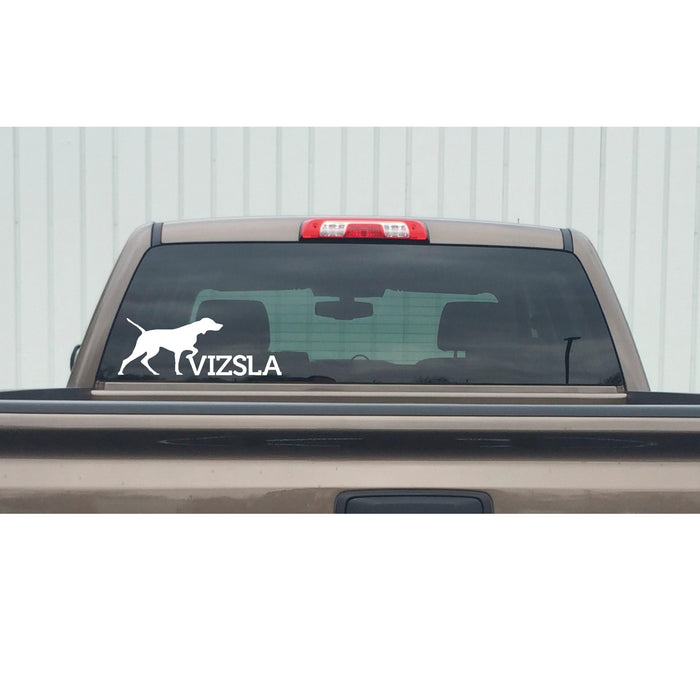 Vizsla Hunting Dog Decal – Vizsla Hunting Dog Sticker – 7029