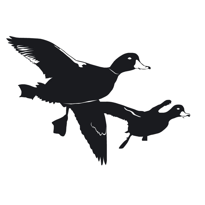 Ducks Flyin’ By Duck Hunting Window Decal Sticker – 7050