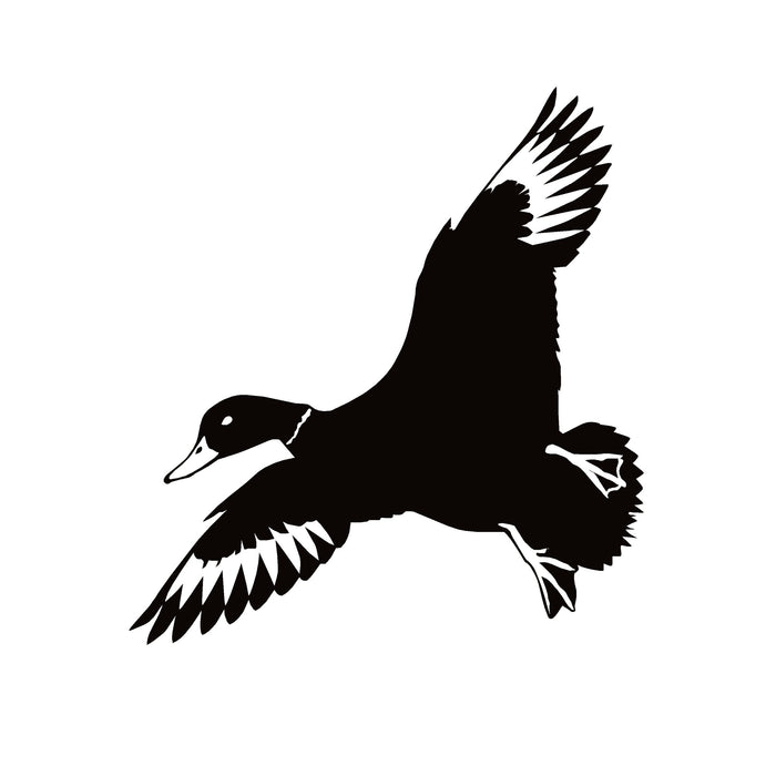 Duck Turning In Duck Hunting Decal – Duck Turning In Hunting Sticker – 7095