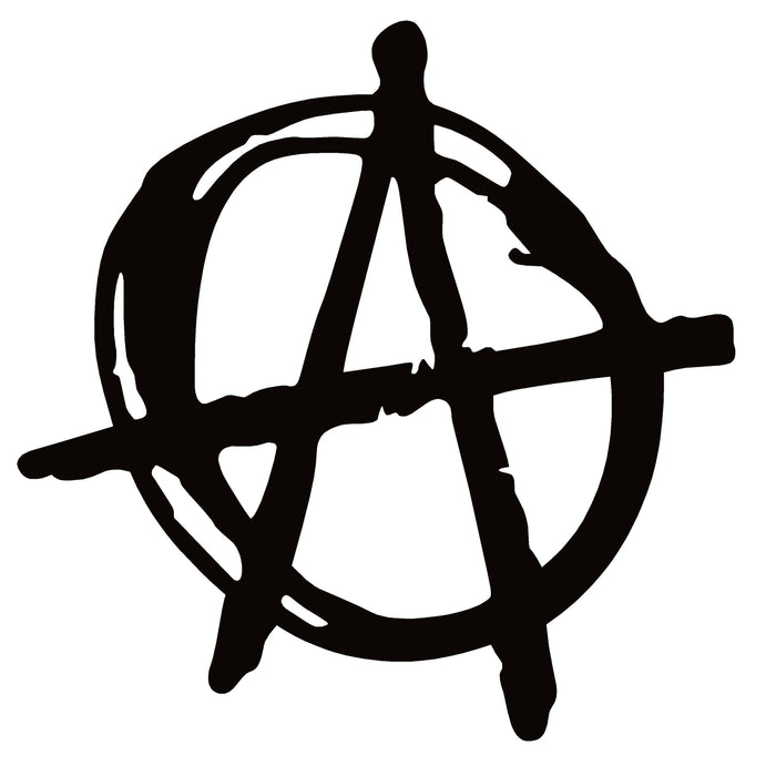 ANARCHY Symbol Decal – ANARCHY Symbol Sticker – 7266