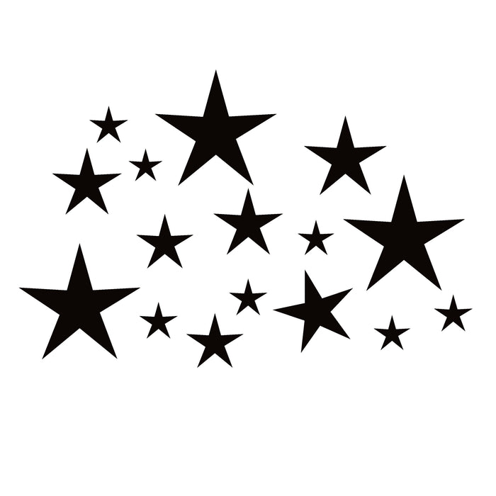 STARS Window Decal – STARS Window Sticker – 7270