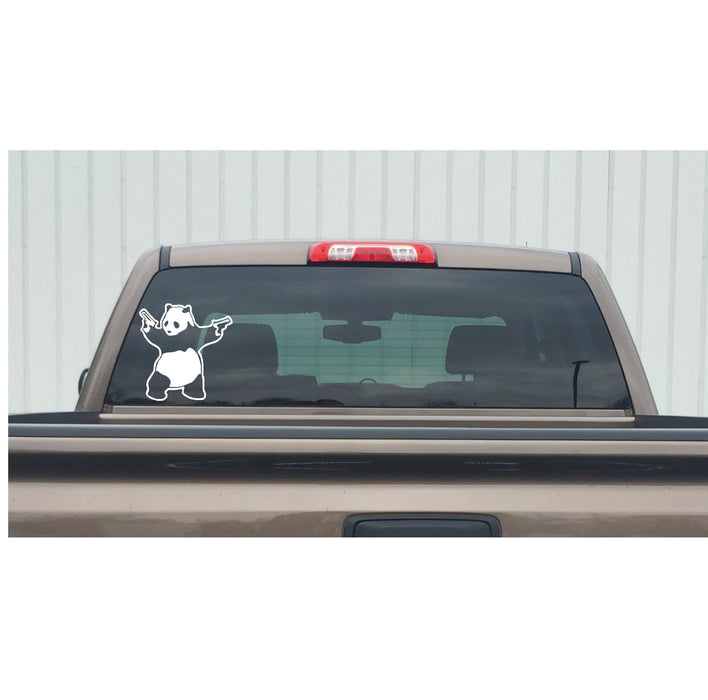 Shooting Panda Window Decal – Shooting Panda Window Decal – 7280