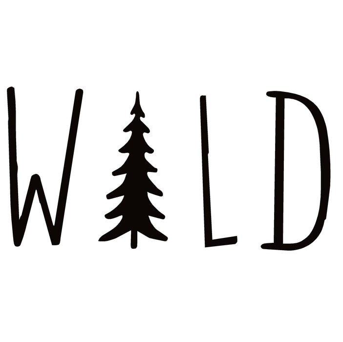 WILD Outdoors Lovers Window Decal – WILD Outdoors Lovers Window Sticker – 7286