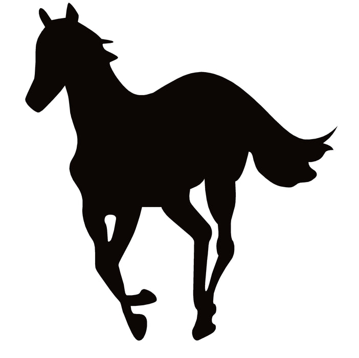 Pony Running Window Decal – Running Pony Window Sticker – 7307