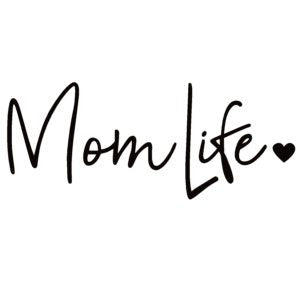 MOM Life Window Decal – MOM Life Window Sticker – 7313