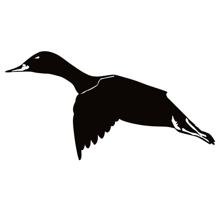 Canvasback Flying Goose Hunting Single Decal – Canvasback Flying Single Goose Hunting Sticker – 7336