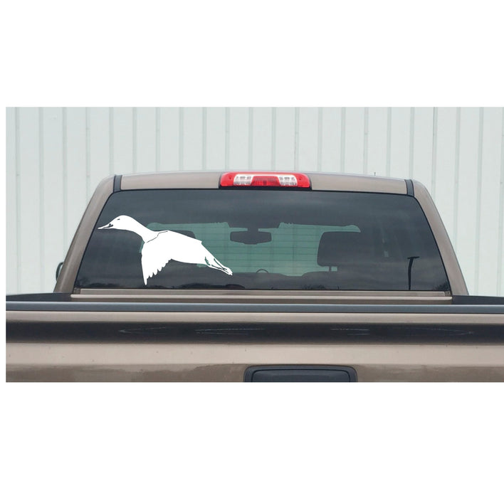 Canvasback Flying Goose Hunting Single Decal – Canvasback Flying Single Goose Hunting Sticker – 7336