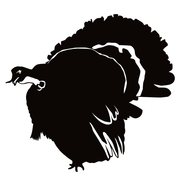 Turkey Strut Hunting Decal – Turkey Strut Waterfowl Hunting Sticker – 7402