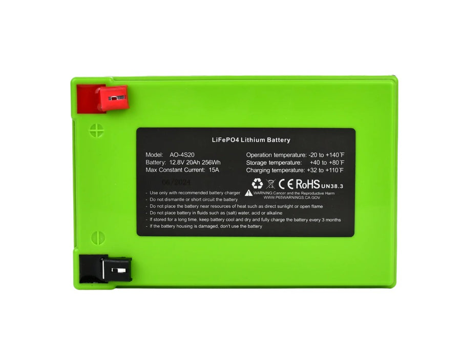 Amped Outdoors 20Ah Lithium Trail Camera Battery