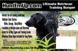 The HuntEmUp 2" Plastic Dog Training Bumper w/Valve - HuntEmUp 2" Plastic Dog Training Dummy