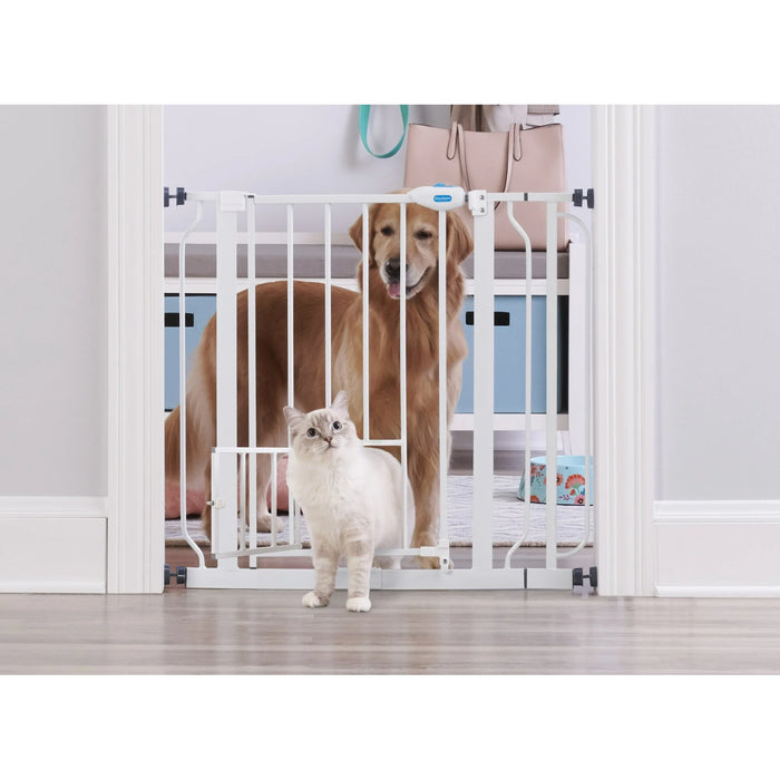 Carlson Extra Wide Pet Gate with Small Door