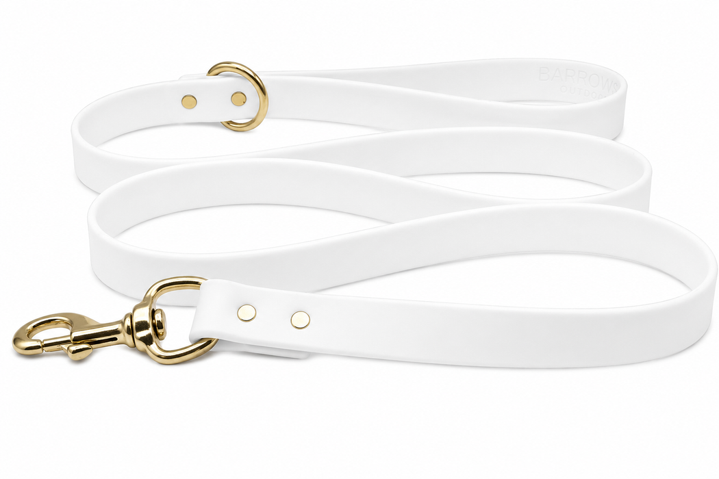 Barrows Dog Leash - White