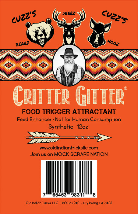 Cuzz’s Critter Gitter Wildlife Attractant