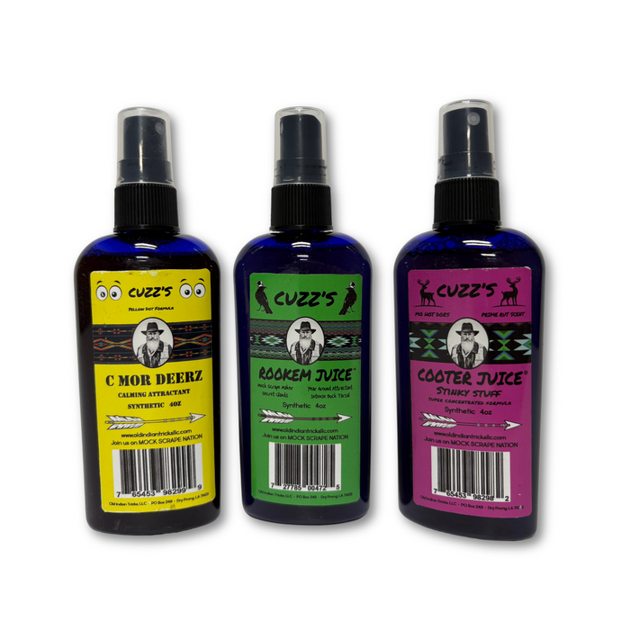 CUZZ’S C MOR DEERZ Deer Scent – See More Deer Premium Whitetail Attractant for Hunting