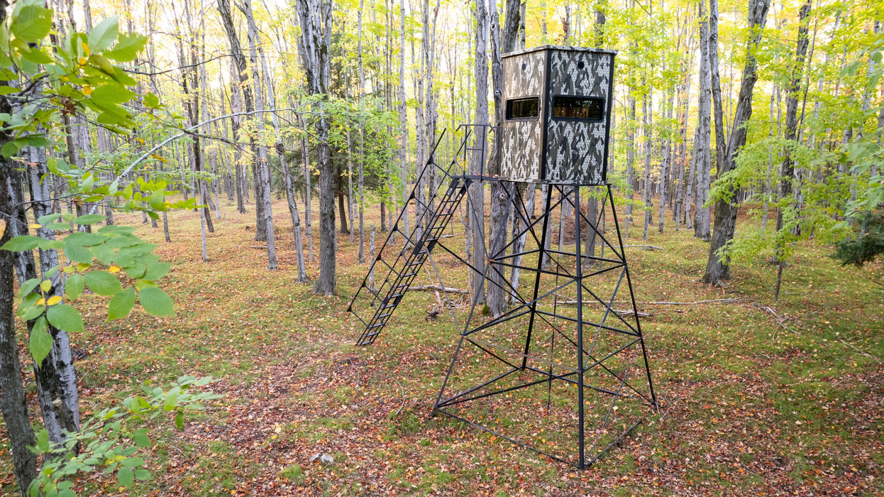 Orion 15ft Ladder -  Elevated Deer Blind Stand