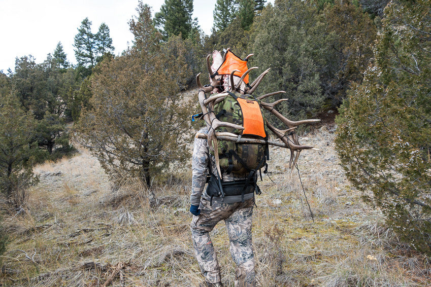 Orange Aglow Safety Panel | Blaze Orange Backpack Visibility Panel