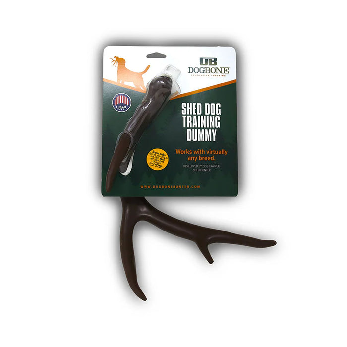 DogBone Shed Soft Retrieving Antler Shed Antler Dummy - Brown - Moore Outdoors