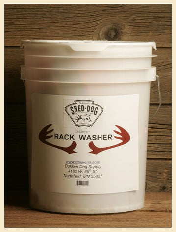 Dokken's Rack Washer Bucket & Lid - Shed Dog