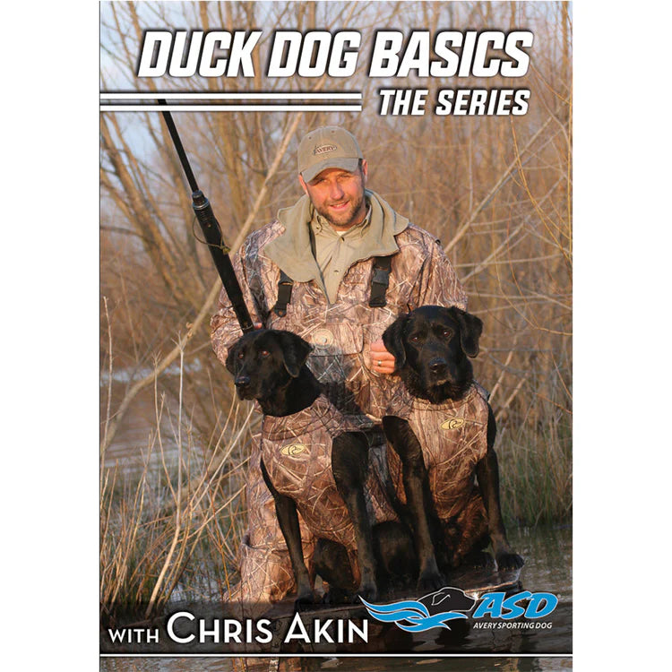 Avery Duck Dog Basics: 3-Disc DVD Set with Chris Akin for Training — HuntEmUp Outdoors