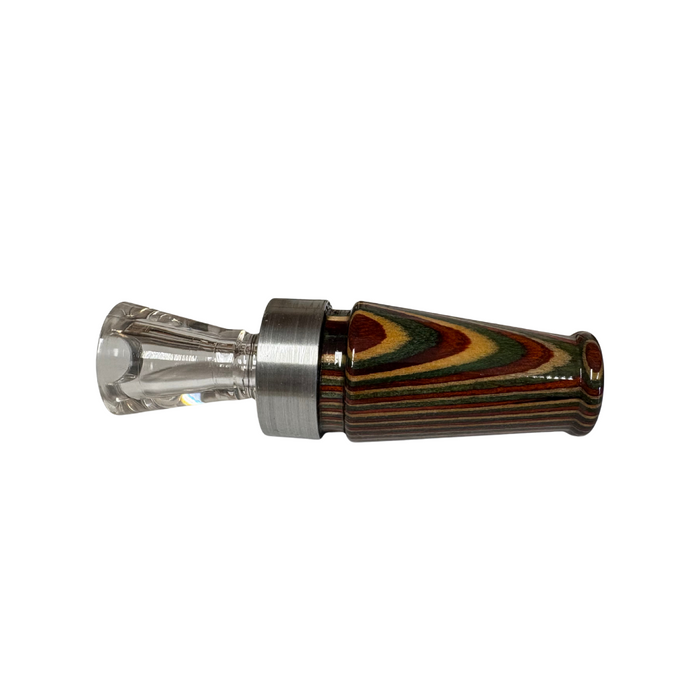 Banded Hunter Series Open Water Single Reed Duck Call – Durable Dymondwood Barrel, Arkansas-Style Design