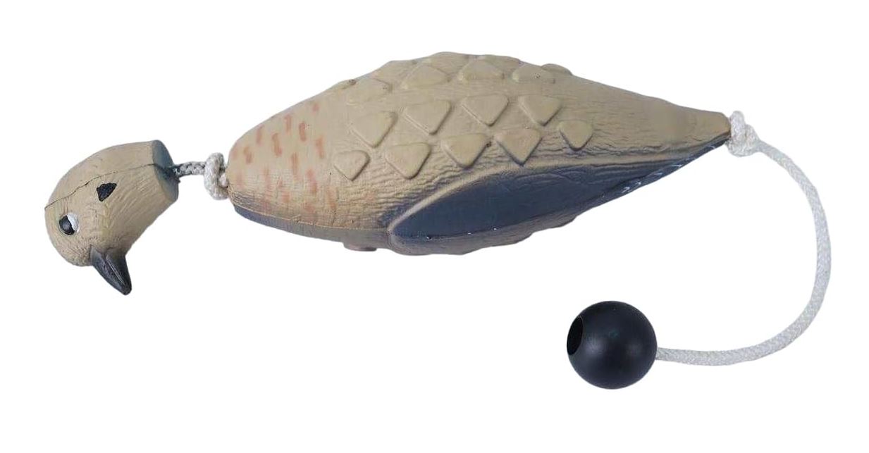 HuntEmUp Dove Training Bundle – Mourning Dove Dummy & Concentrated Dove Dog Training Scent