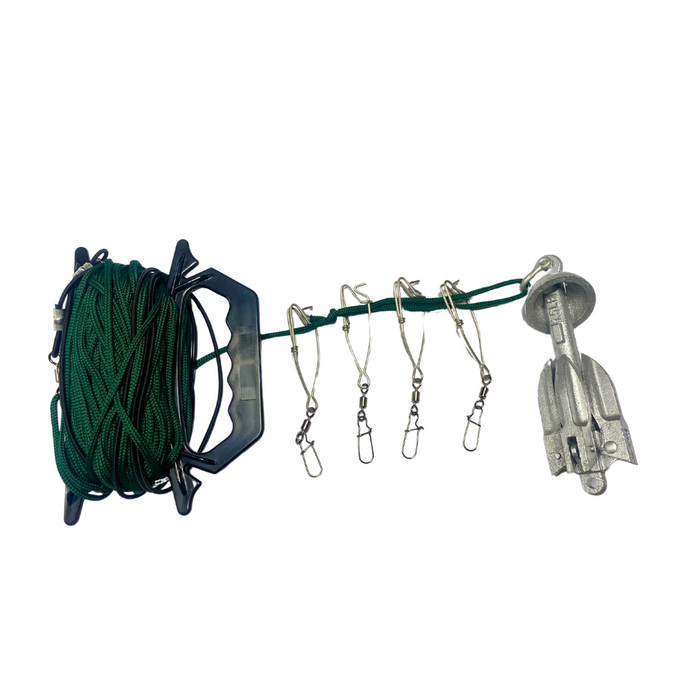 Ultimate Jerk Cord Kit with anchor and 4 decoy clasps