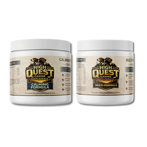 HQC calming formula for relaxation and balanced behavior with multi formula for overall wellness