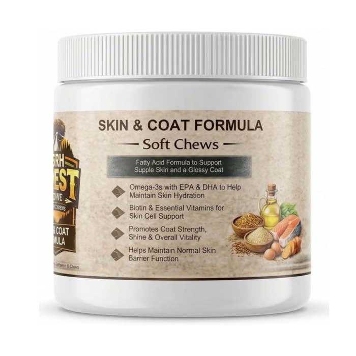 HQC skin and coat label features 