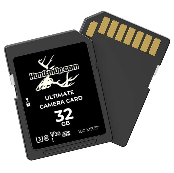 HuntEmUp 32GB SD Card High Speed Ultimate Camera Card