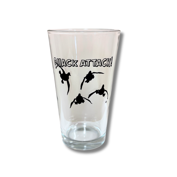 Quack Attack Pint Glass