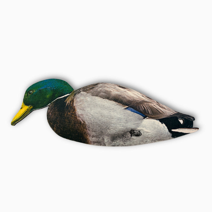 HEU resting mallard hunting silhouette decoy