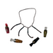 HEU ultimate 4 loop quad game call lanyard for waterfowl hunting calls