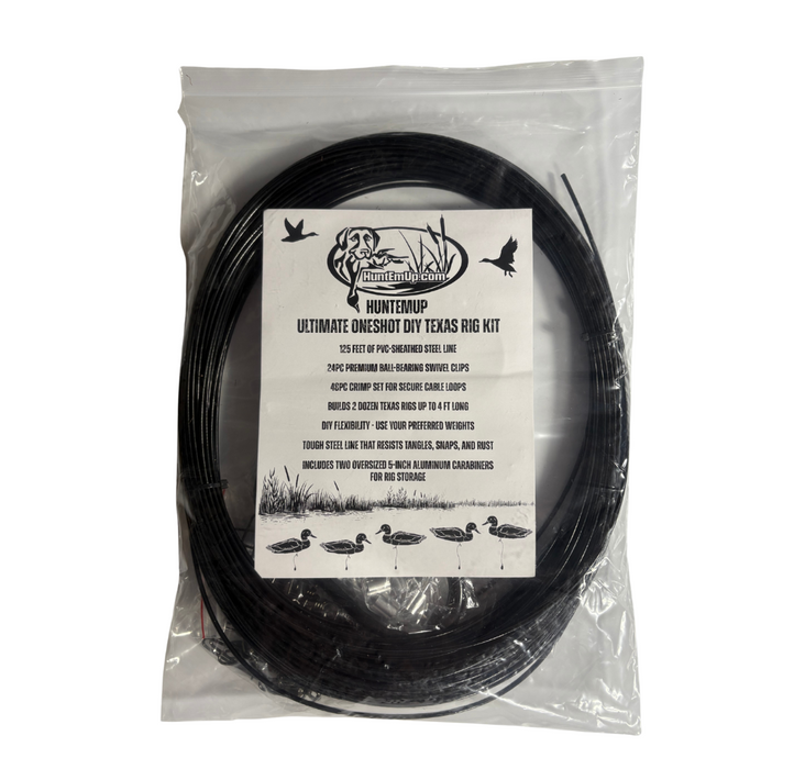 HuntEmUp Ultimate OneShot DIY Duck decoy texas rig