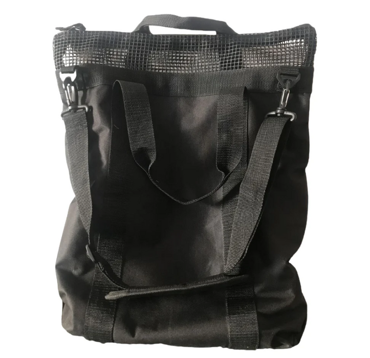 HuntEmUp mesh bumper bag with adjustable carry strap