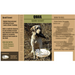 HEU Game scent quail label