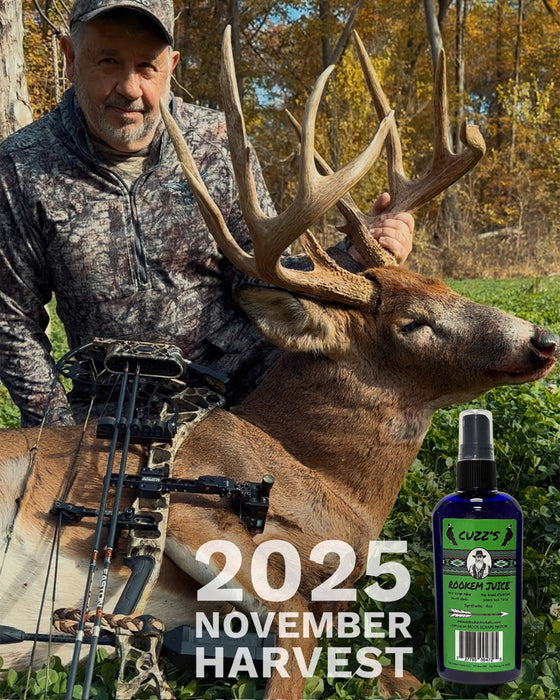 Cuzz’s 3-Pack Deer Scent Bundle