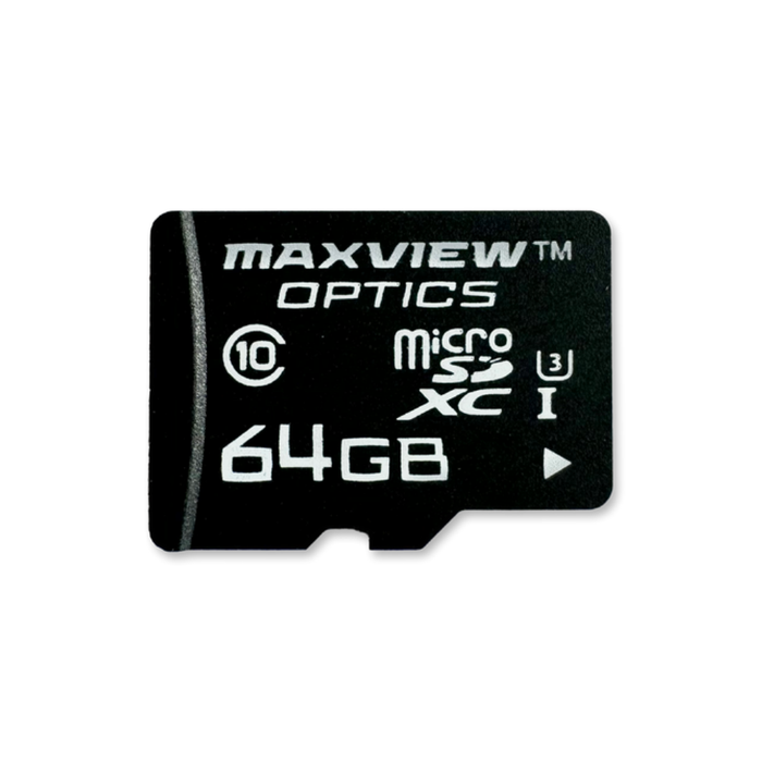 Maxcam MaxView Optics Maxcam Micro SD Card – 32GB or 64GB with Adapter
