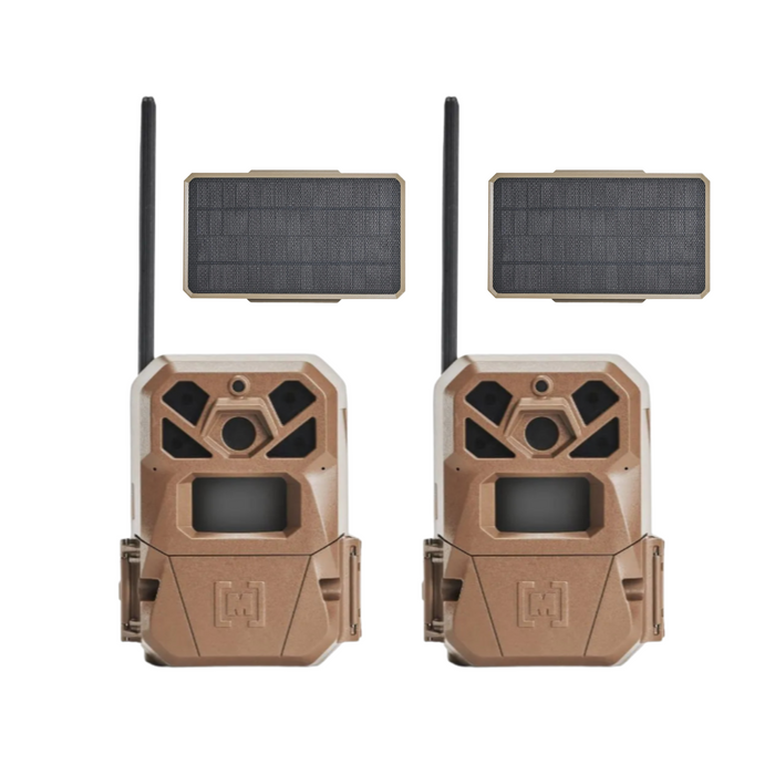 Moultrie Edge 2 Power Bundle Trail Camera and Solar Power Pack Double Bundle