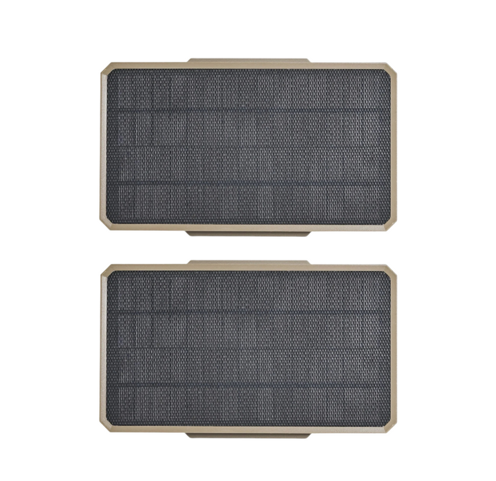 Moultrie 3.4W Solar Power Pack 2-Pack – Continuous Power Solution for EDGE Cellular Trail Cameras