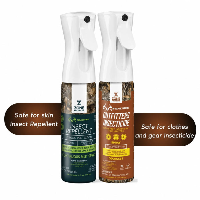 Zone Realtree Total Tick Prevention; Insect Repellent Plus Insecticide