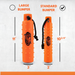 HuntEmUp orange knobby bumper in standard and large. knobby with throw rope