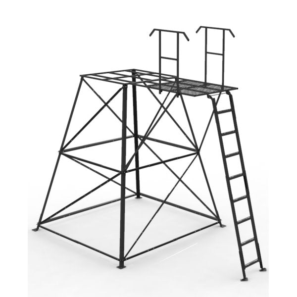 Elevated Deer Blind Stand - 10ft Ladder - Orion