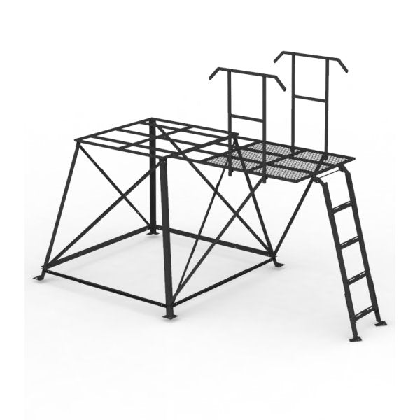 Orion Elevated Deer Blind Stand - 5ft Ladder