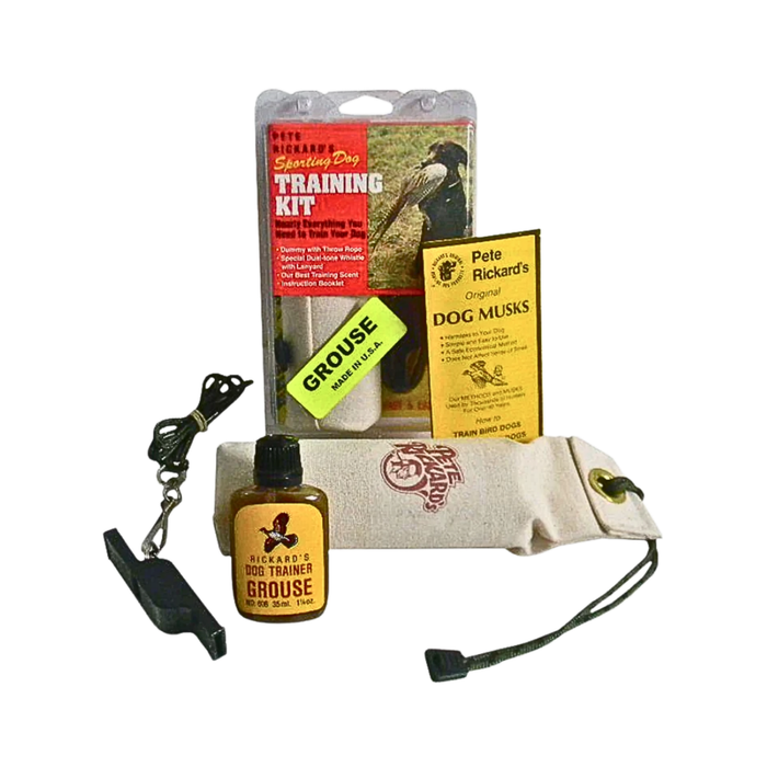 Pete Rickard's Grouse Dog Puppy Training Kit - DA609