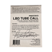 Pittman Game Calls LBD Tube Call back lebal