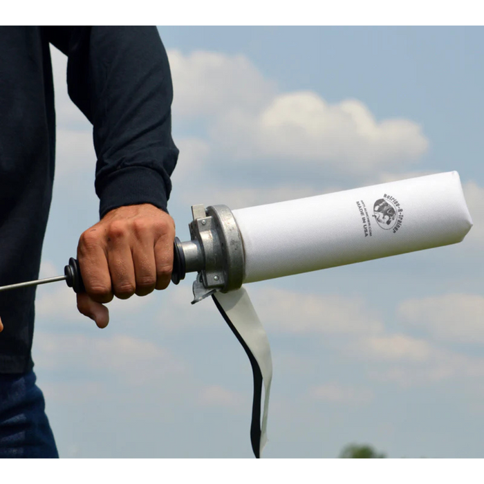 Mid launch of hand launcher