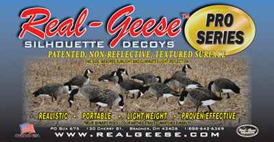 Real-Geese Pro Series Canada Goose Decoys - Silhouette Goose Decoys