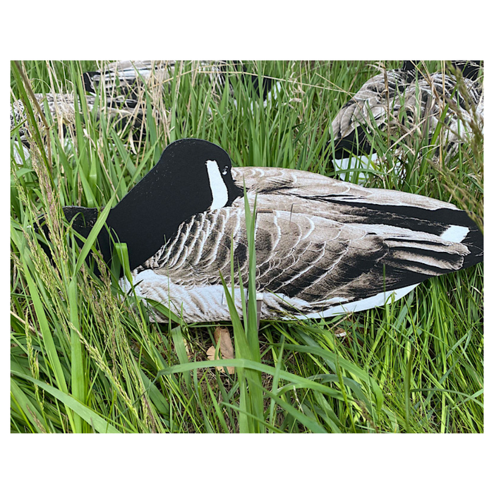 Real-Geese Pro Series II Sit’N Geese Silhouette Decoys – ½ Dozen
