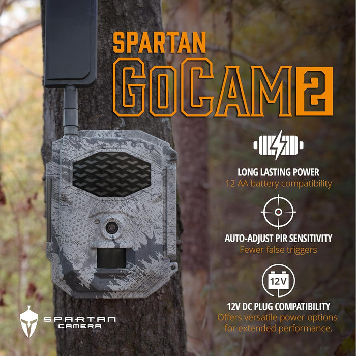 Spartan GoCam2 with long lasting power features